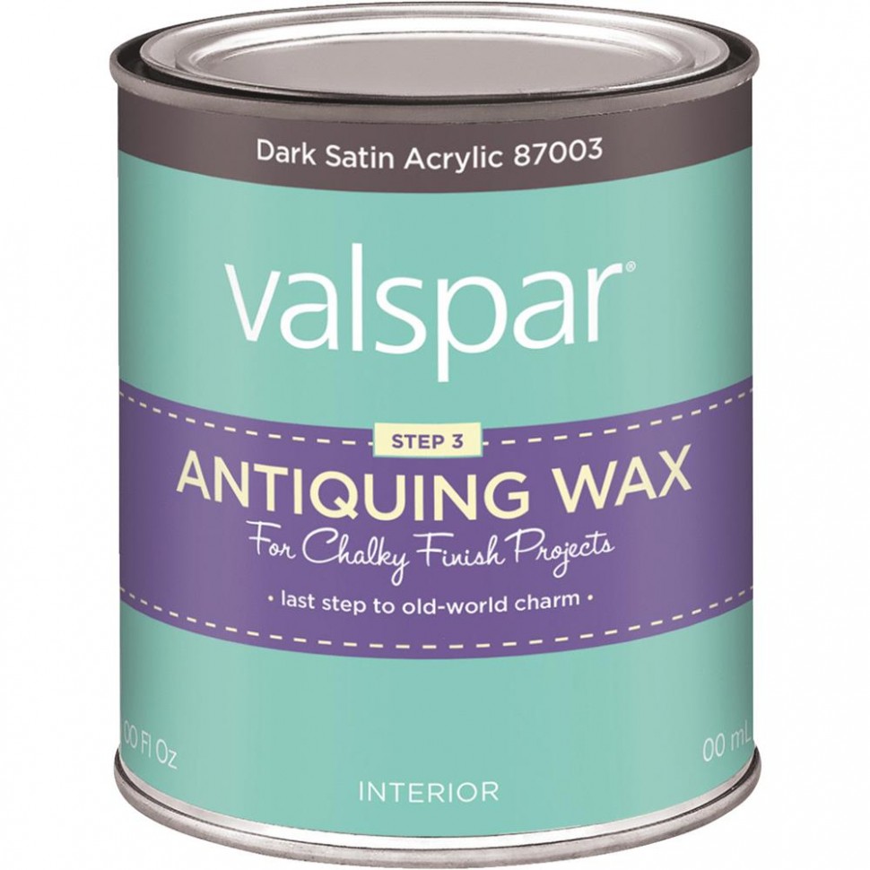 Valspar 6.6.6 Valspar Chalky Finish Chalk Paint Antiquing Wax Valspar Chalk