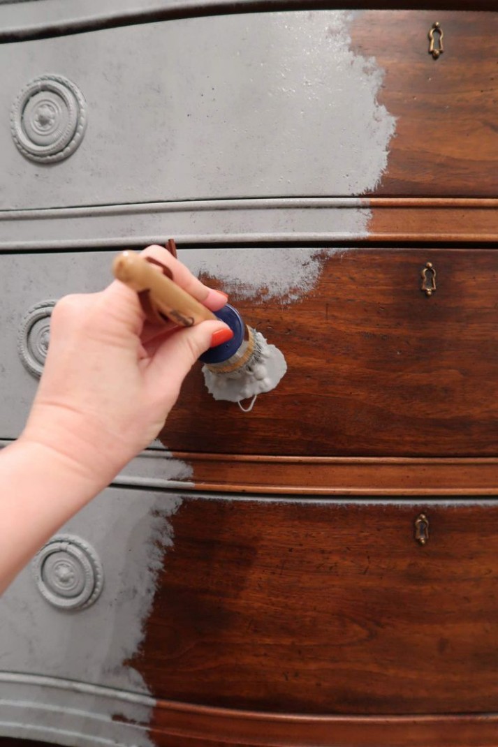 Yes! You Can Use Chalk Paint Over Stain | Diy Home Decor ..