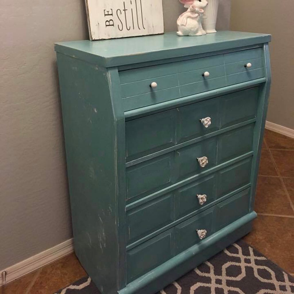 how to refinish a dresser without sanding