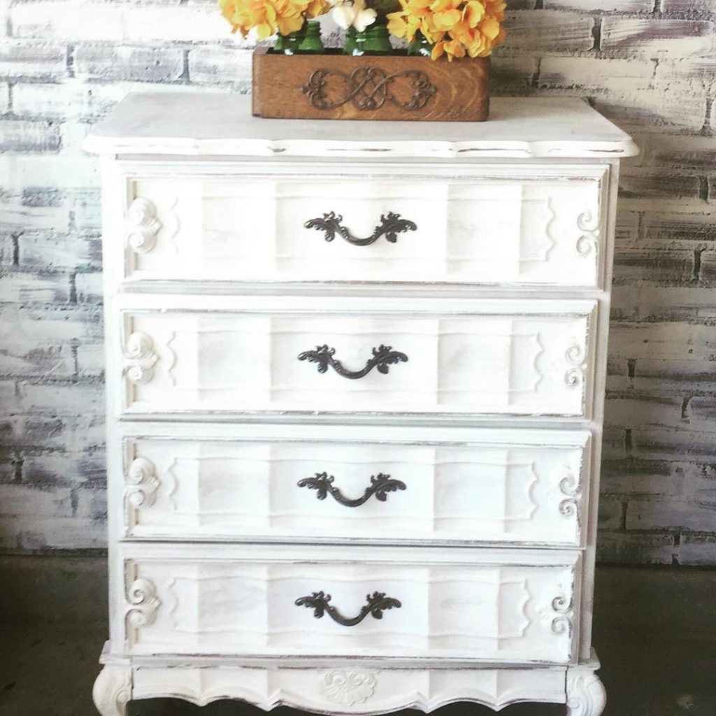 how to refurbish a dresser to look antique