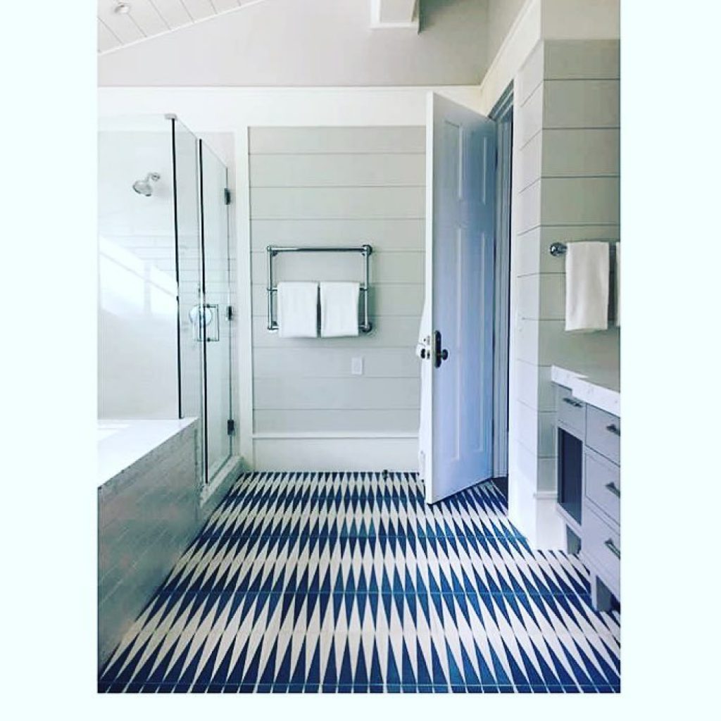 paint tile floor to look like slate