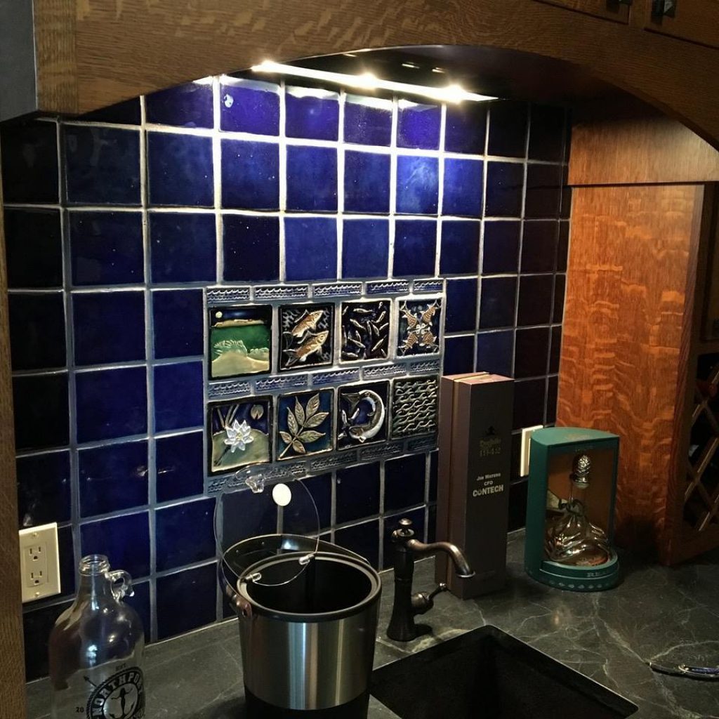 how to clean kitchen backsplash tile grout