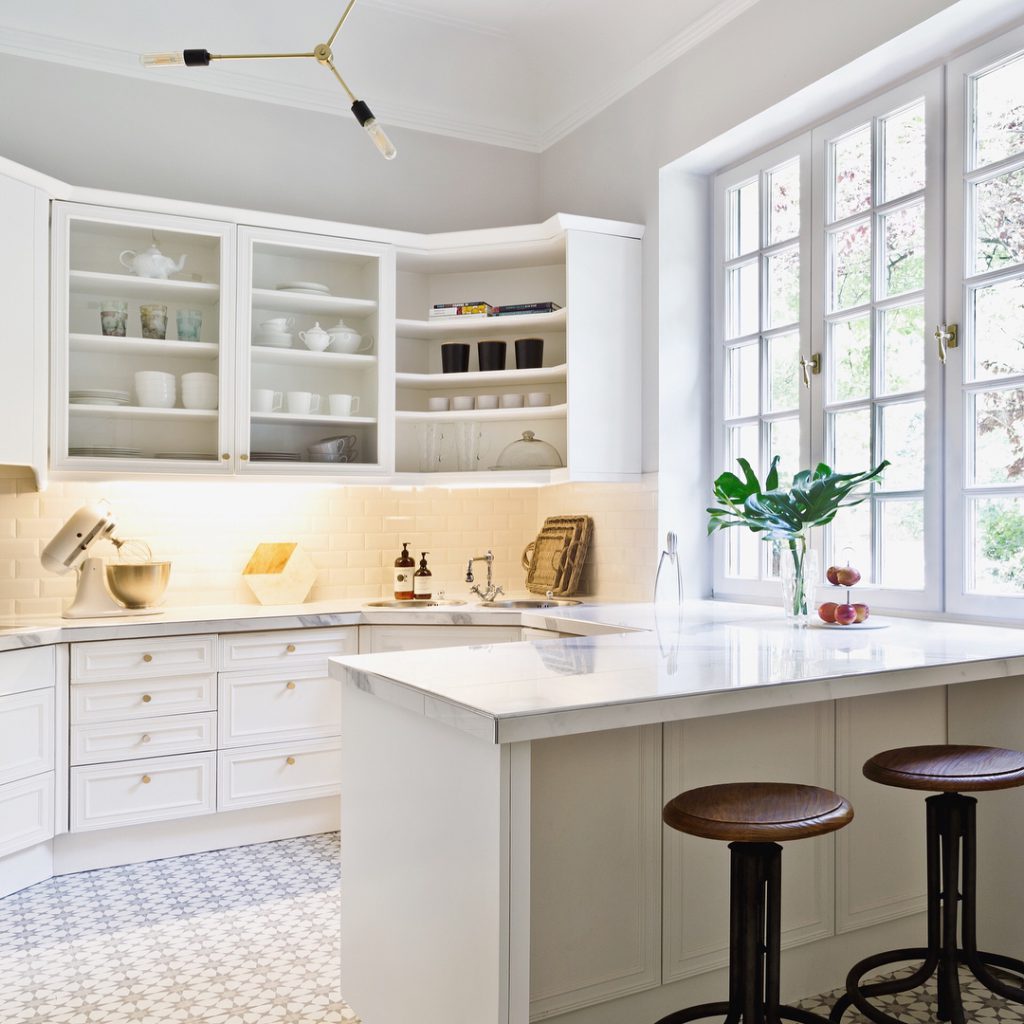 how to paint kitchen countertop tile