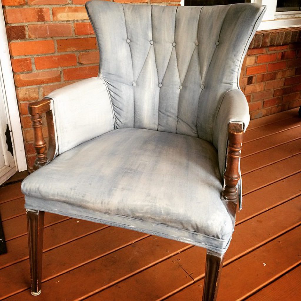 paint fabric chair