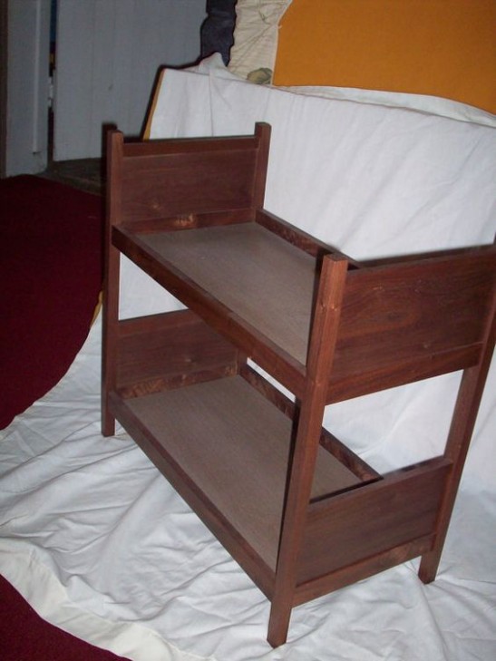 18 Inch Doll Bunk Bed Made From An American Doll Pattern ..