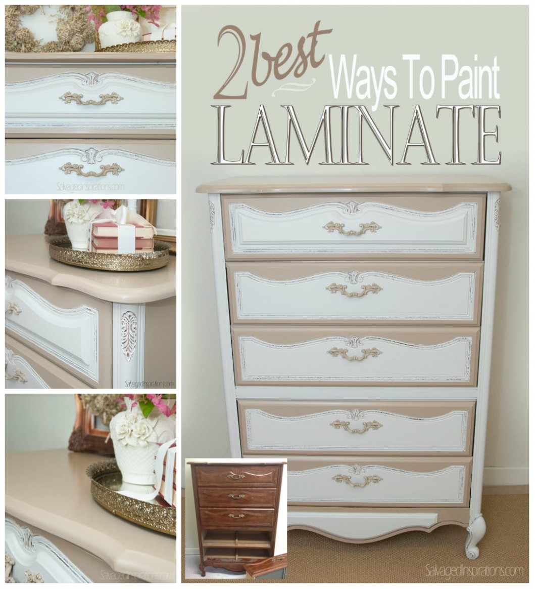 2 Best Ways To Paint Laminate Furniture Salvaged ..