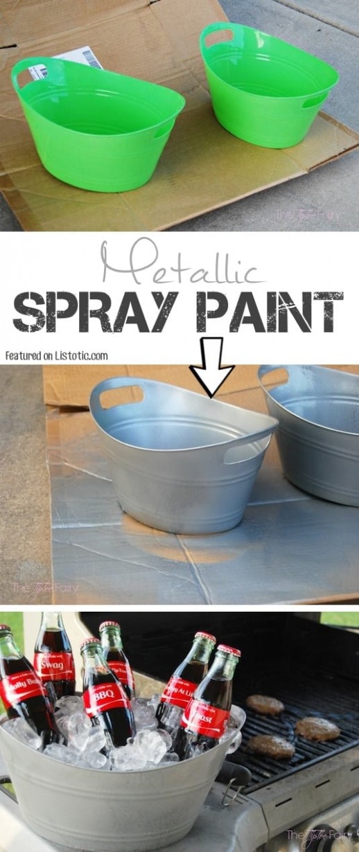 29+ Cool Spray Paint Ideas That Will Save You A Ton Of Money Can You Paint Over Chalkboard Paint