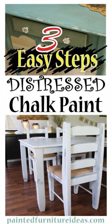 3 Easy Steps To Distressing With Chalk Paint | Paint ..