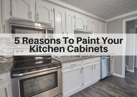 5 Reasons To Paint Your Kitchen Cabinets | The Flooring Girl Can You Use Chalk Paint On Painted Kitchen Cabinets
