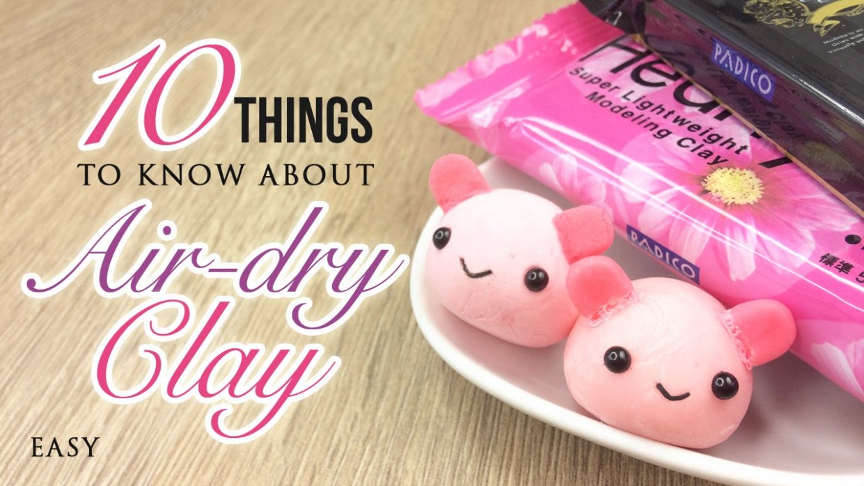 5 Things You Must Know About Air Dry Clay Air Dry Clay Paint Varnish