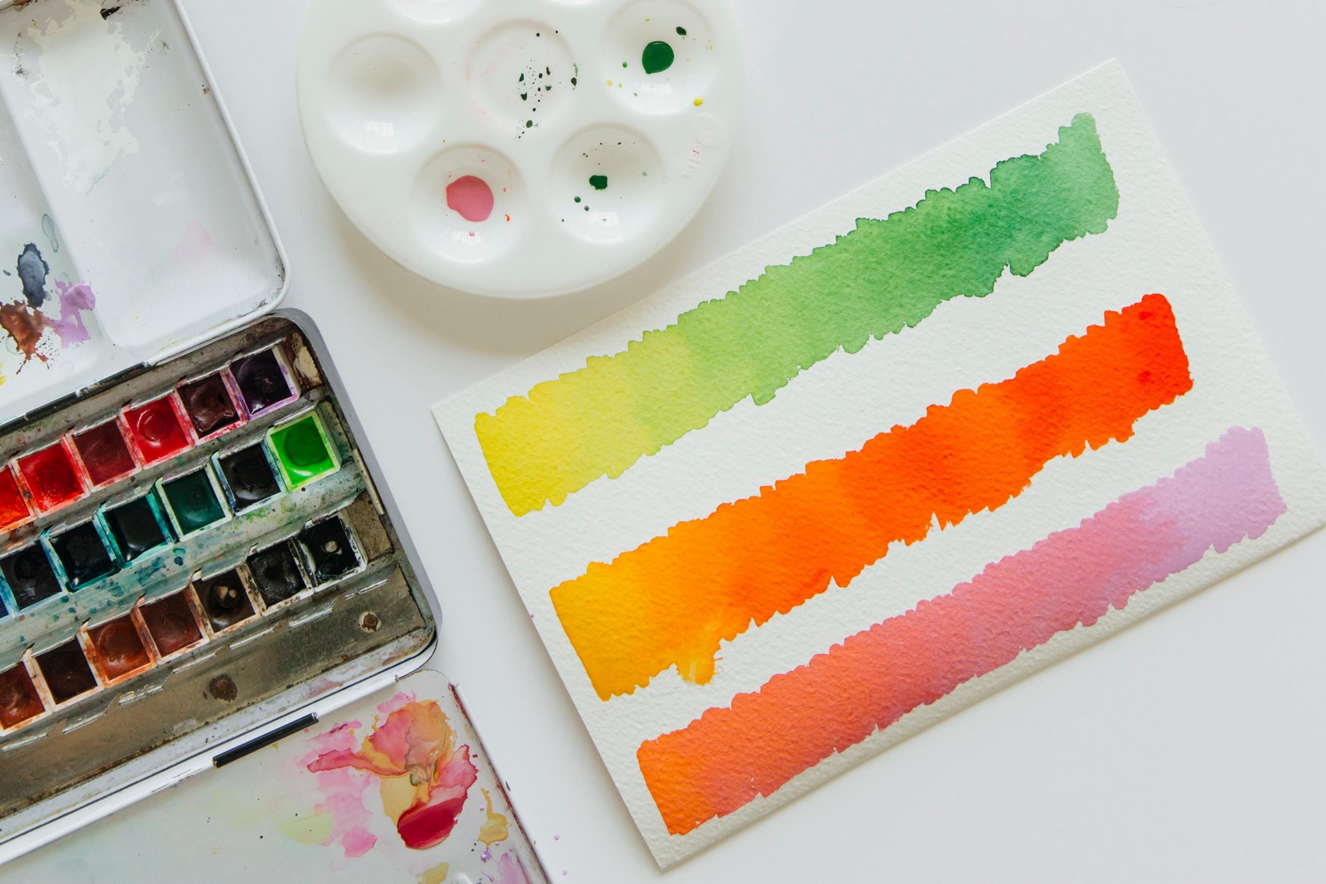 7 Basic Watercolor Techniques For Beginners Artsy Beginner Watercolor Painting Lessons Near Me