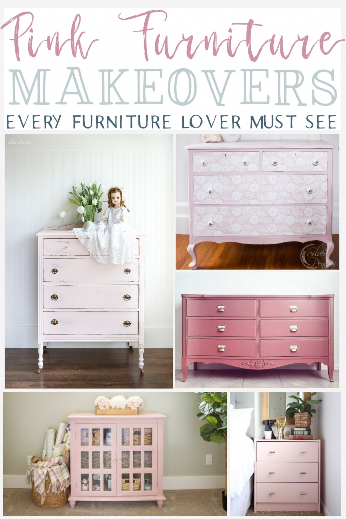 8+ Pink Furniture Makeovers Every Furniture Lover Must See The ..