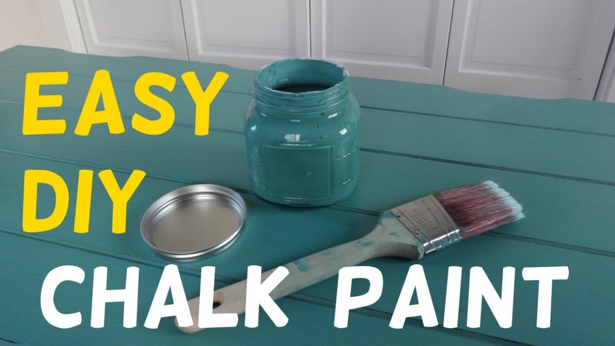 8 Ways To Make Chalk Paint Wikihow Can You Put Eggs Paint Over Chalk Paint