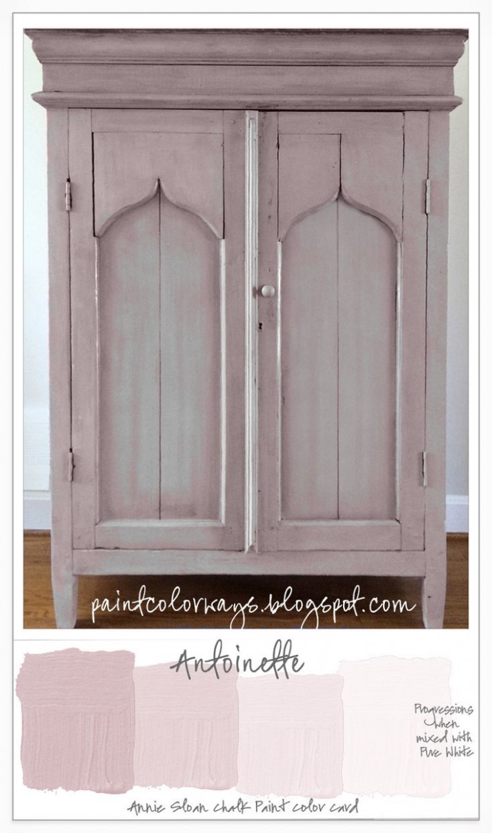 A French Pink (colorways) | Annie Sloan Chalk Paint Colors, Chalk ..