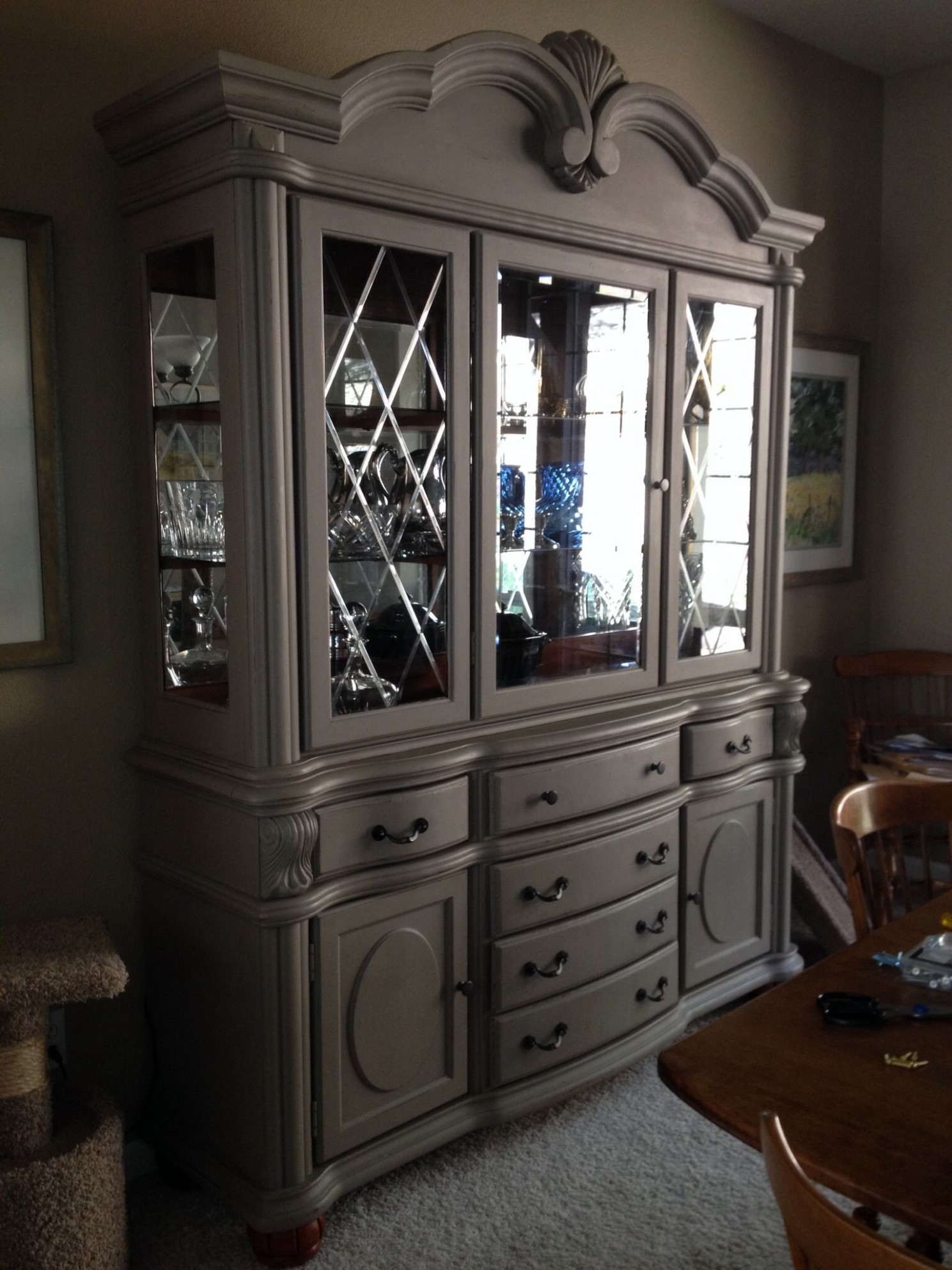 After Annie Sloan Chalk Paint In Coco And Clear Wax With ..