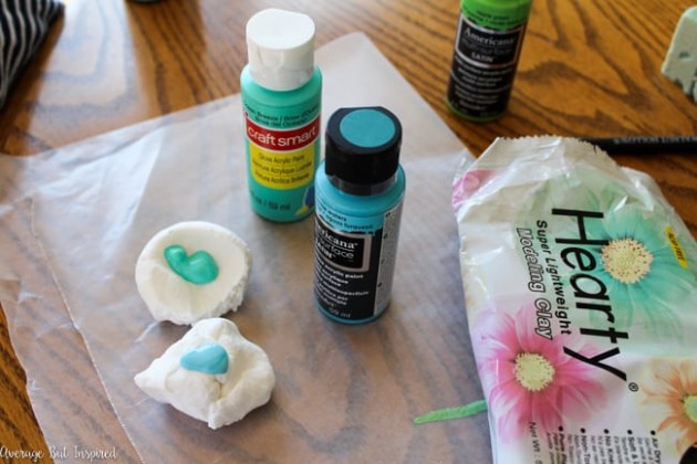 Air Dry Clay Garden Markers Monthly Diy Challenge Acrylic Paint For Air Dry Clay