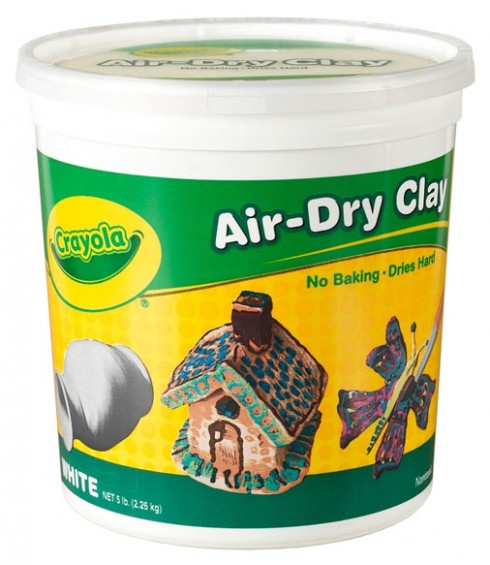 Amazon.com : Crayola Air Dry Clay, White, 5 Pound ..