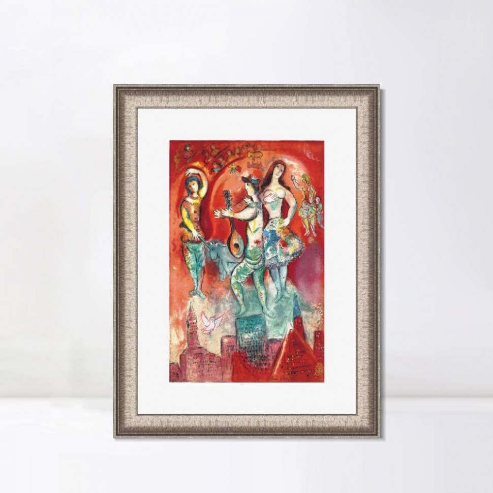 Amazon.com: Invin Art Framed Canvas Art Giclee Print Dancing On ..