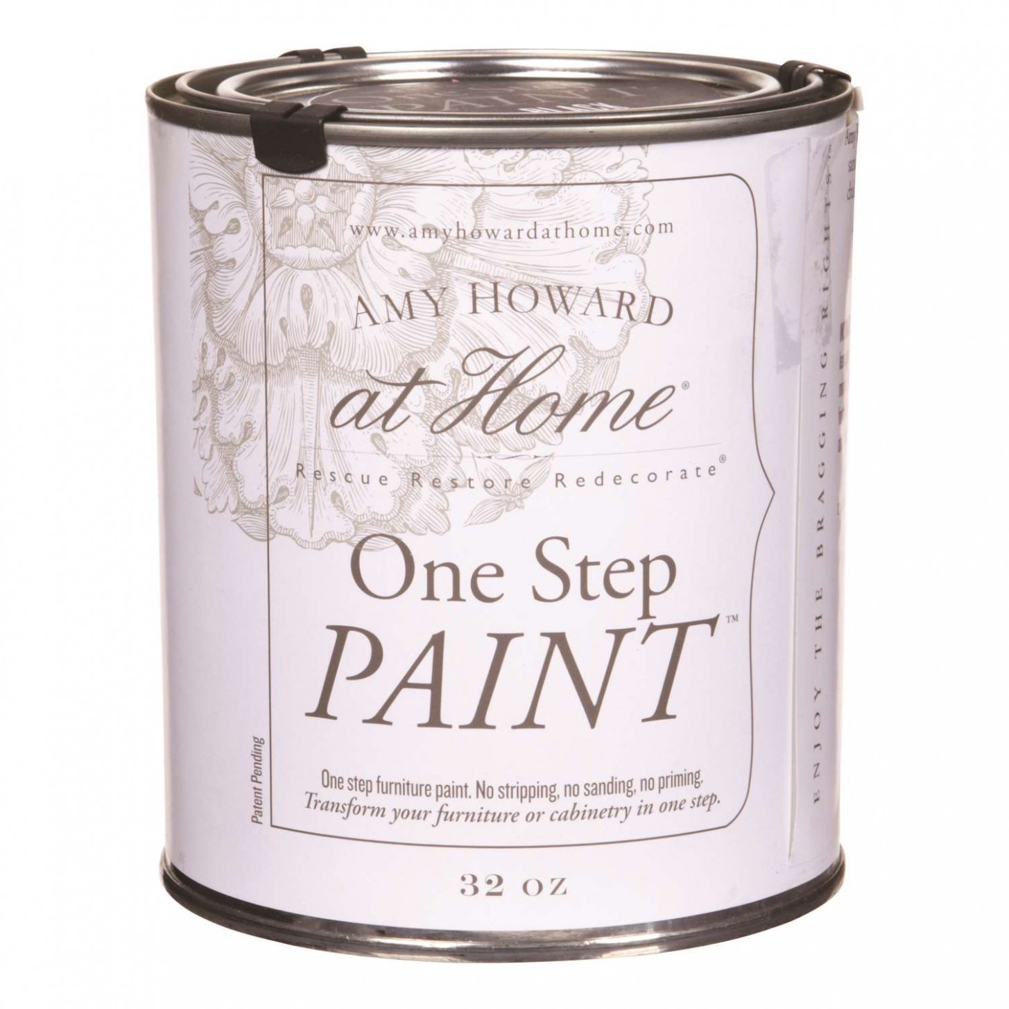 Amy Howard At Home Flat Chalky Finish Black Latex One Step Paint ..