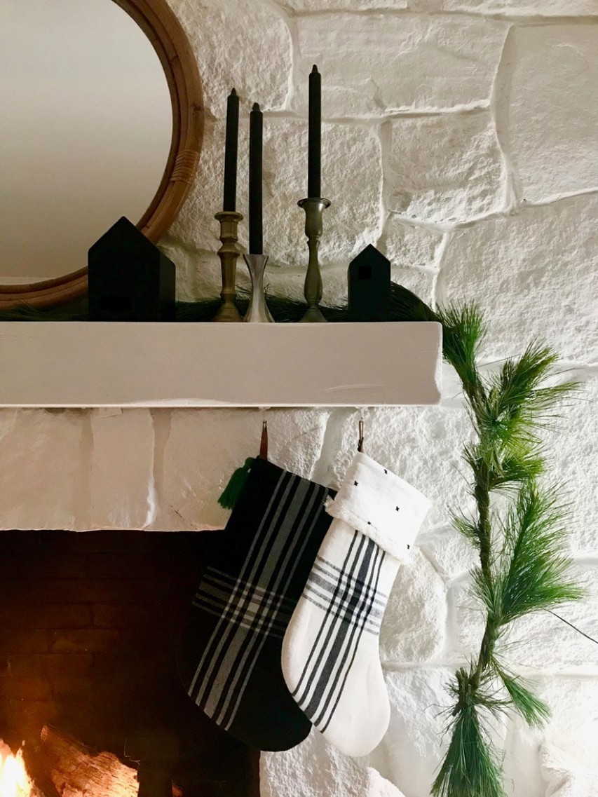 An Update On Our Painted Stone Fireplace | Most Lovely Things Where To Buy Annie Sloan Chalk Paint In Montreal
