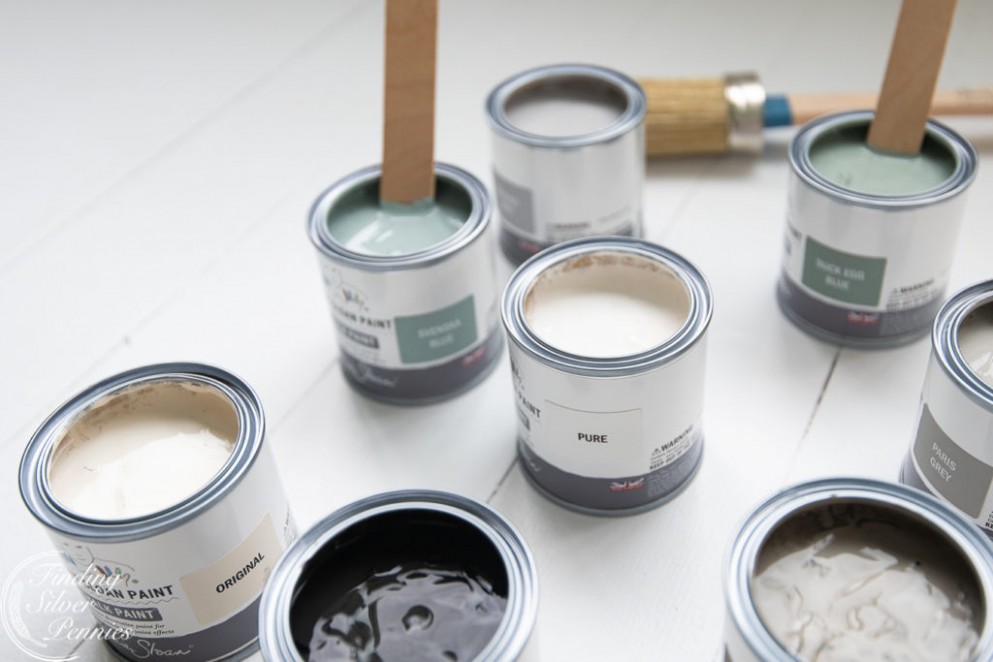Annie Sloan's New Neutrals Finding Silver Pennies Can You Paint Over Chalk Line