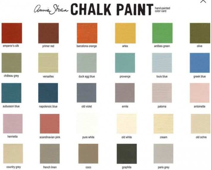Annie Sloan Chalk Paint Colors Images | Home Painting Most Popular Annie Sloan Chalk Paint Colors