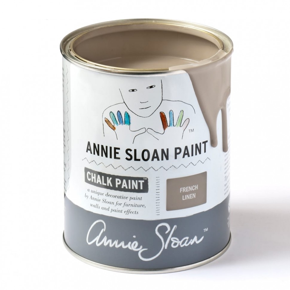 Annie Sloan Chalk Paint® – French Linen Annie Sloan Chalk Paint Using 2 Colors