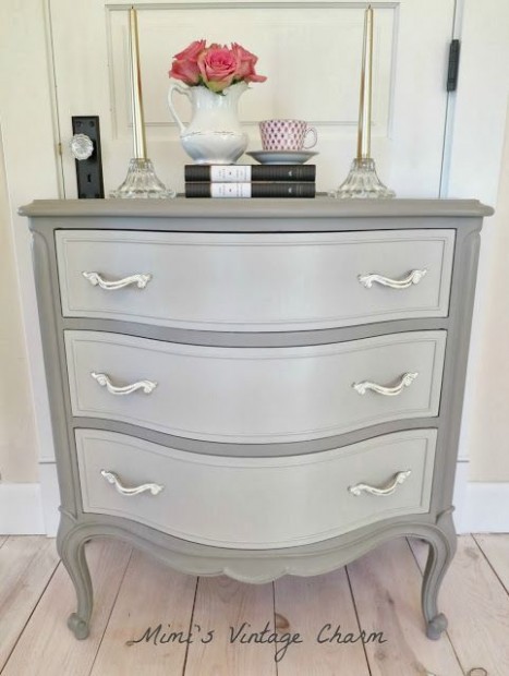 Annie Sloan Chalk Paint French Linen With A Mix Of ..