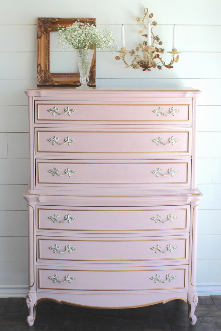 Annie Sloan Chalk Paint French Provincial Dresser Makeover ..