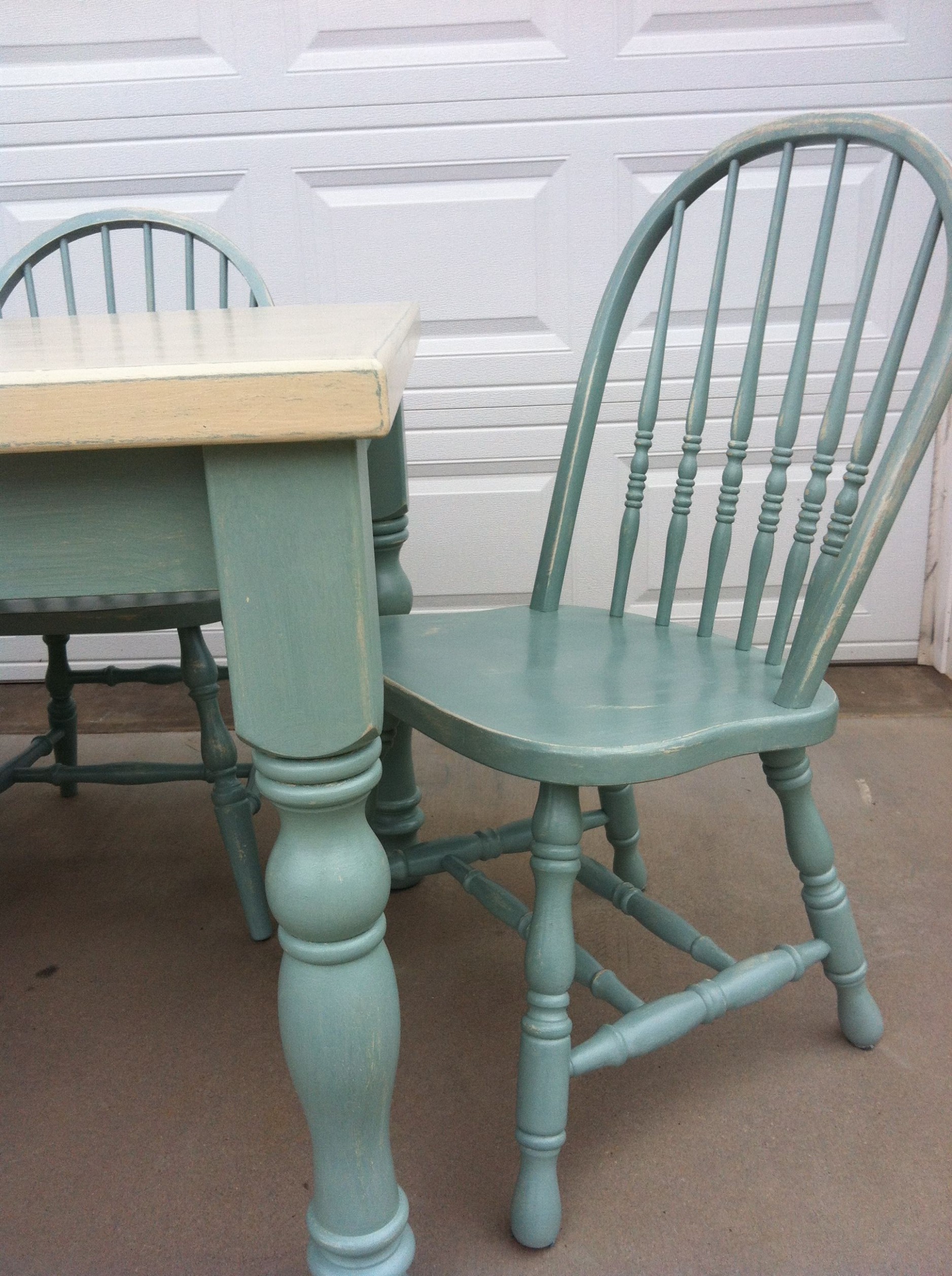 Annie Sloan Chalk Paint Old Ochre And Duck Egg Blue | Painted ..