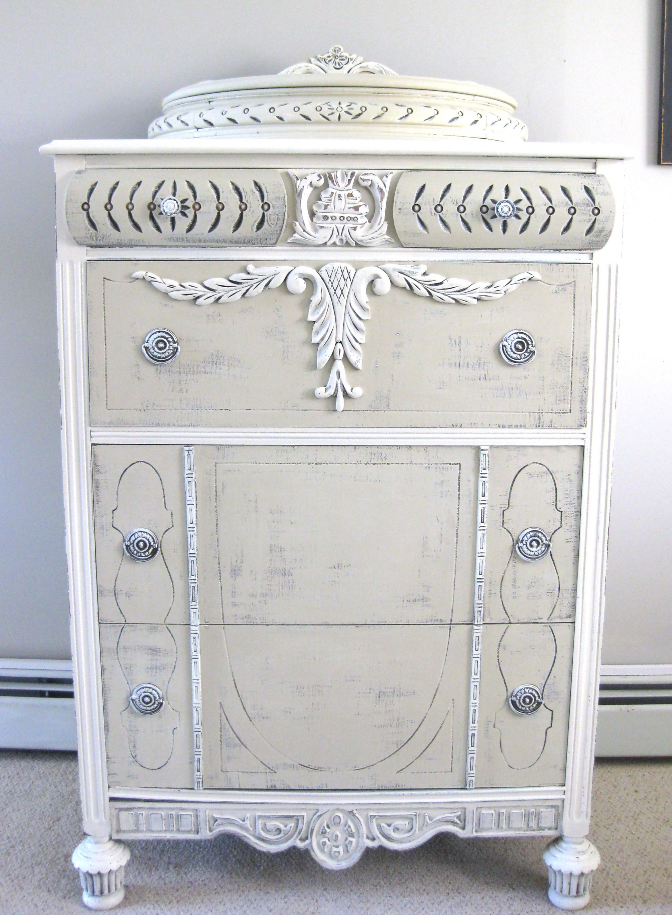 Annie Sloan Chalk Paint™ Tall Dresser The Colors Used Were Old ..