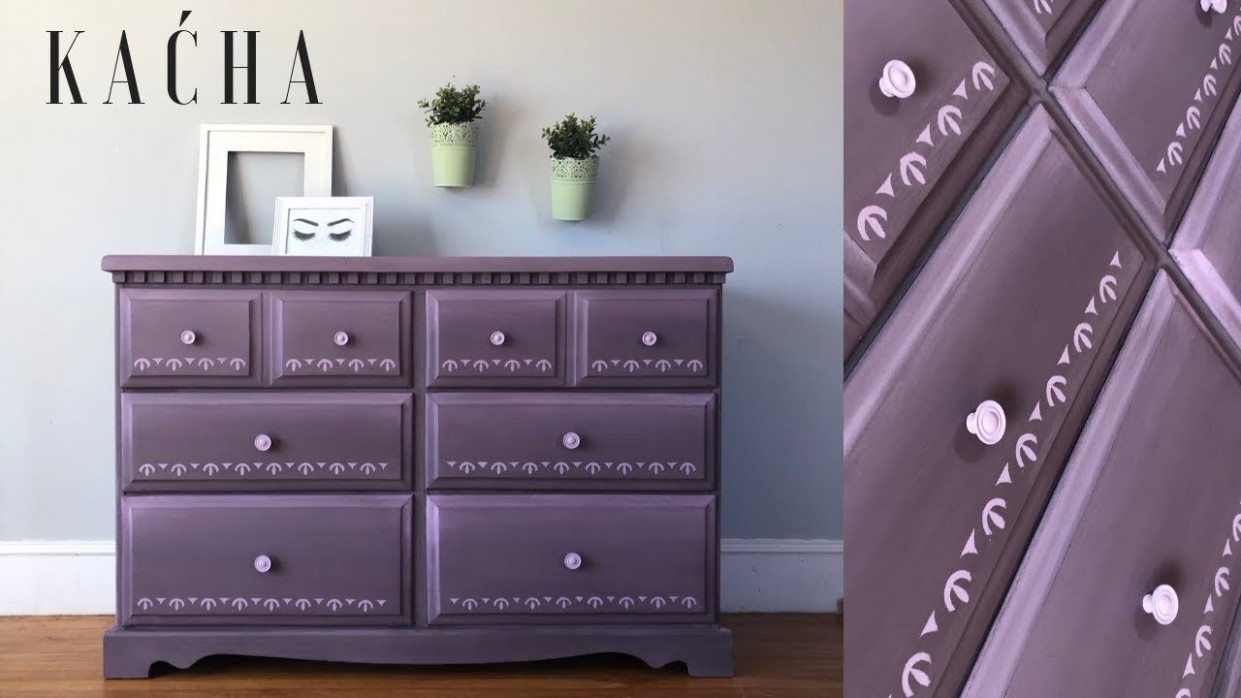 Annie Sloan Chalk Paint Tutorial / Mixing And Blending Annie Sloan Chalk Paint Ideas For Dressers