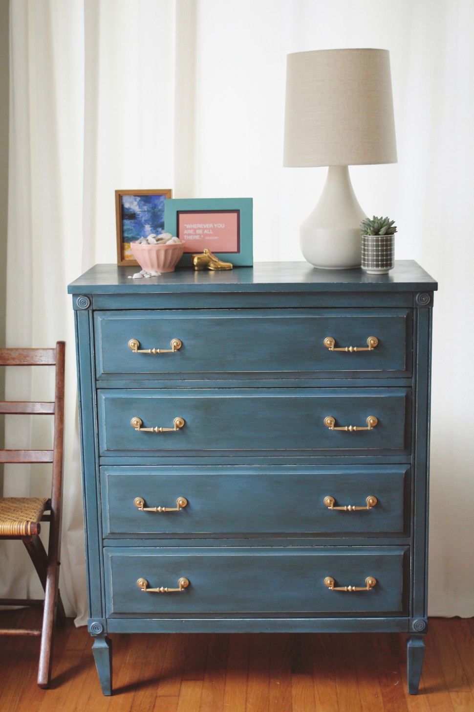 Annie Sloan Colors I Love: Aubusson Blue Dresser — A Simpler ..