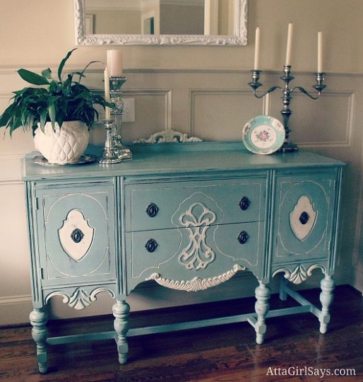 Annie Sloan Duck Egg Blue And Olf White Chalk Paint ..