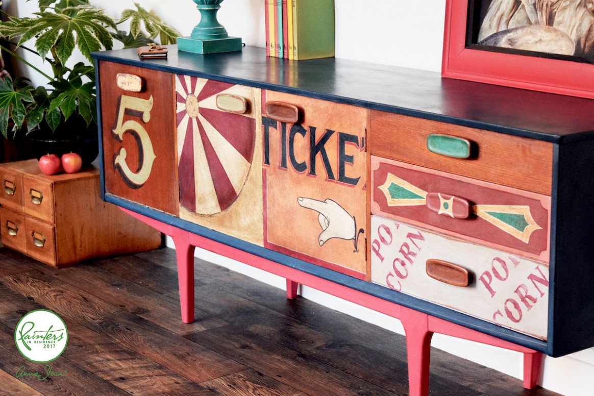 Annie Sloan • Paint & Colour: Vintage Painted Sideboard By ..