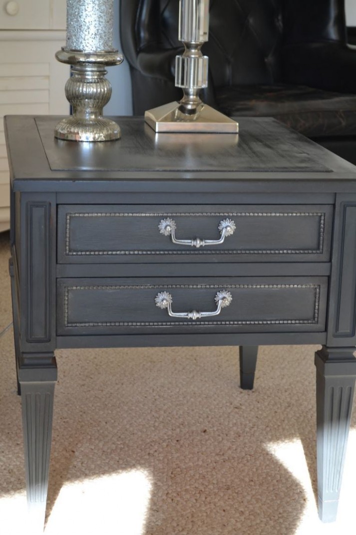 Annie Sloan Paint Graphite | House Of Babs: End Table ..