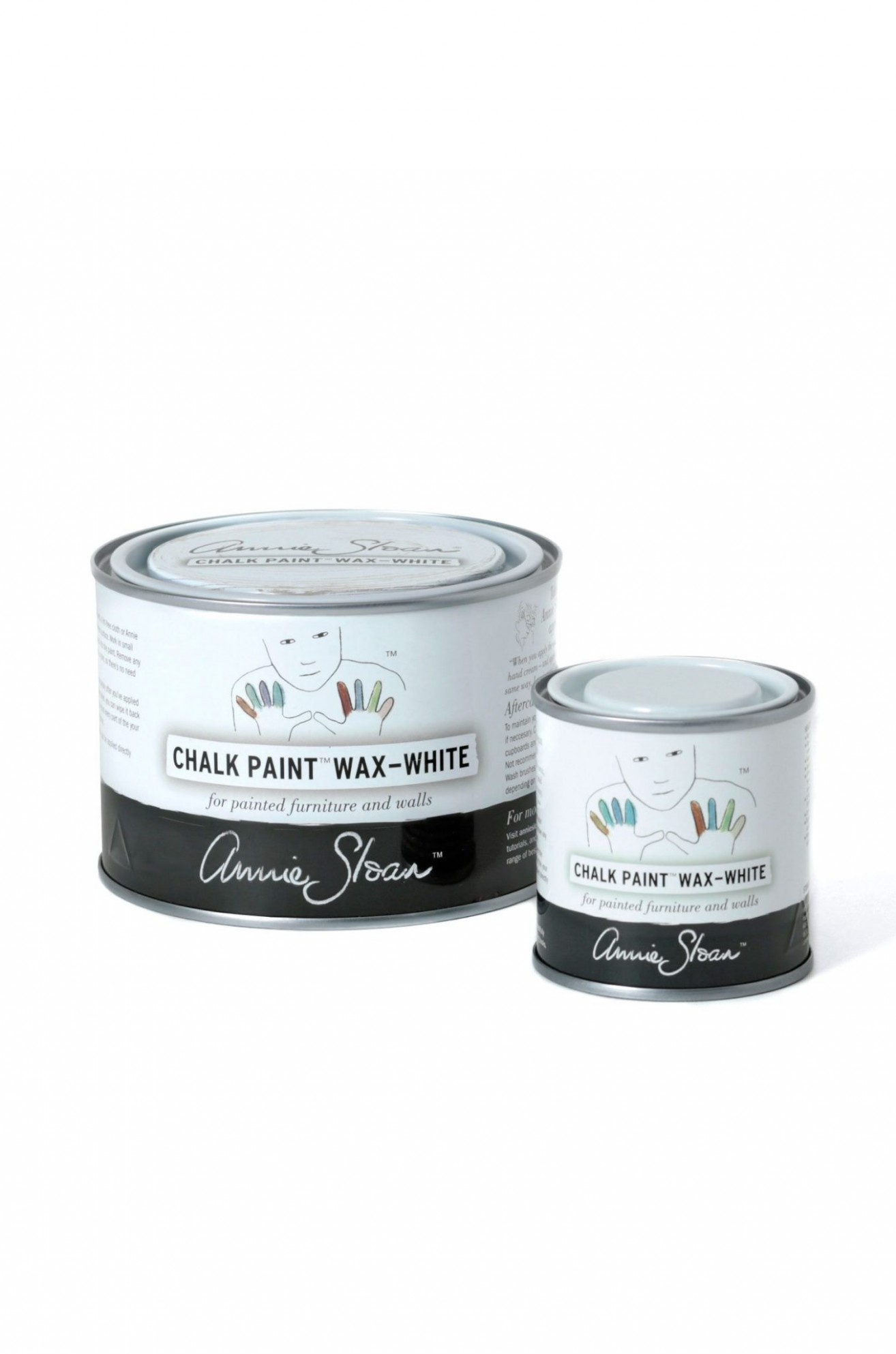 Annie Sloan Soft White Wax Sample Pot (smaller Size) Annie Sloan Chalk Paint Colour Range