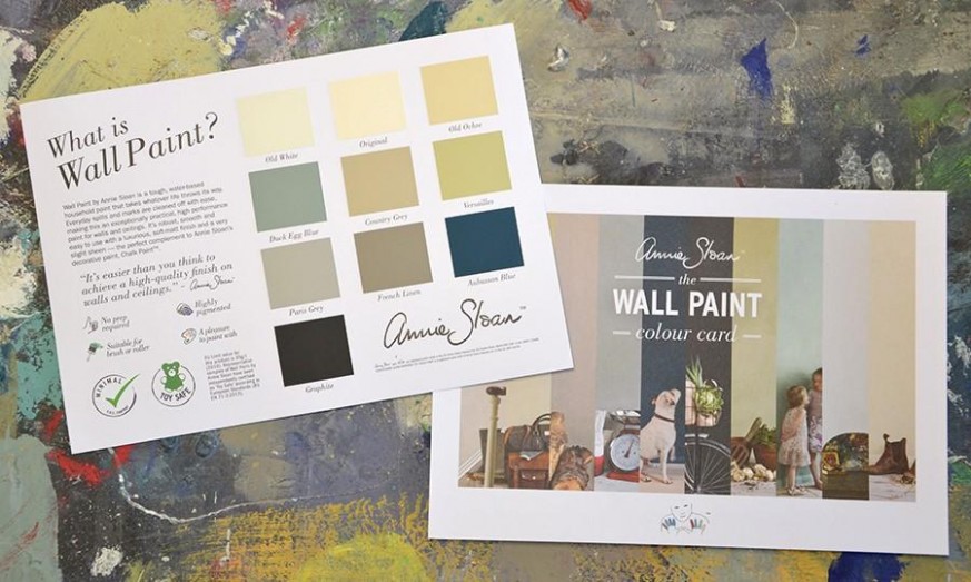 Annie Sloan Wall Paint Colour Card | £0.50 | Thomas ..