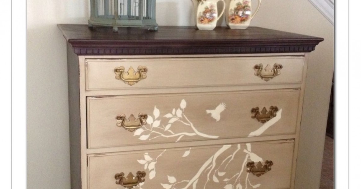 Antique Dresser Finished With #chalkpaint. Love The ..