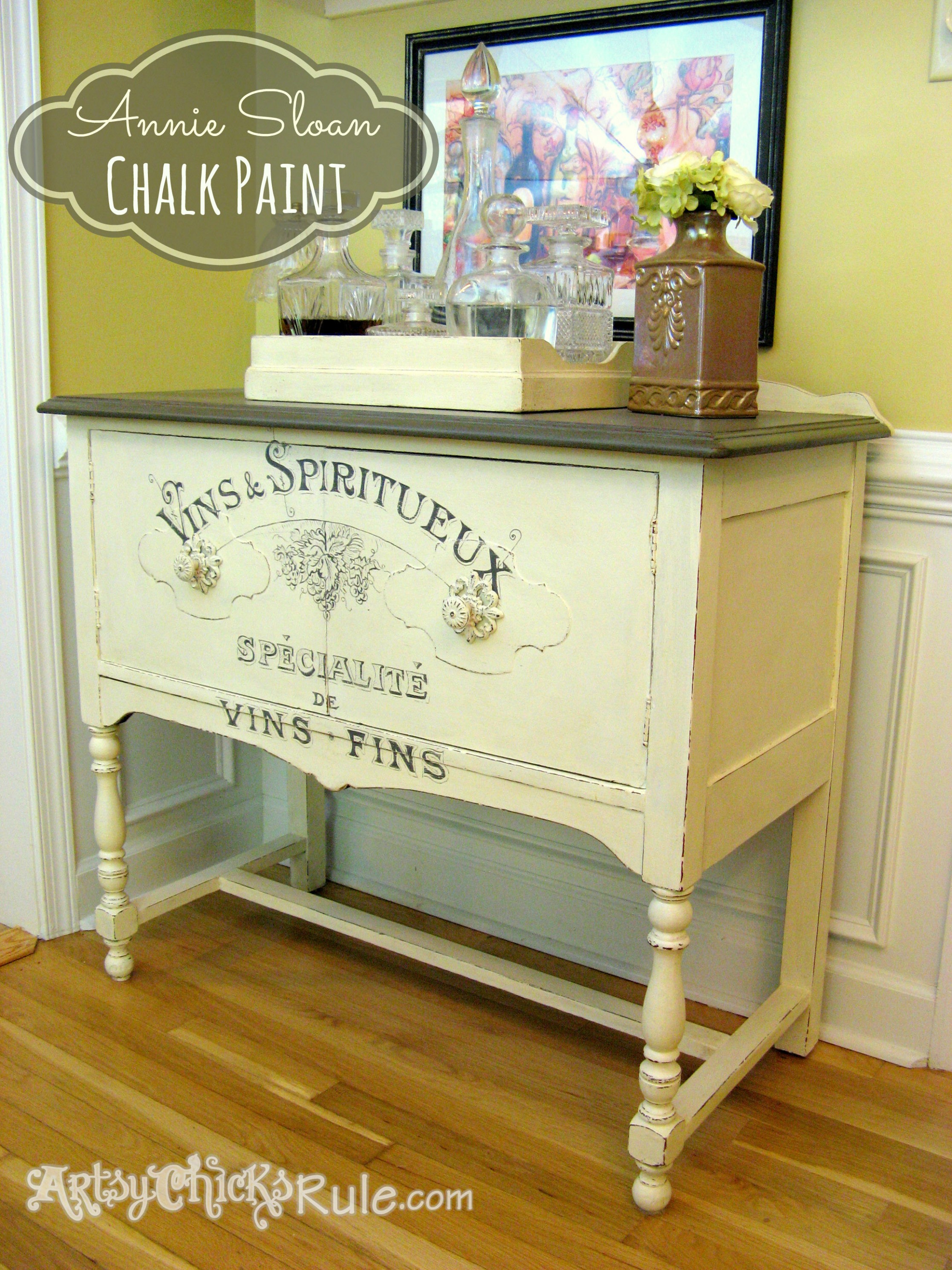Antique Dresser Makeover ped, Restained & Repainted Artsy ..
