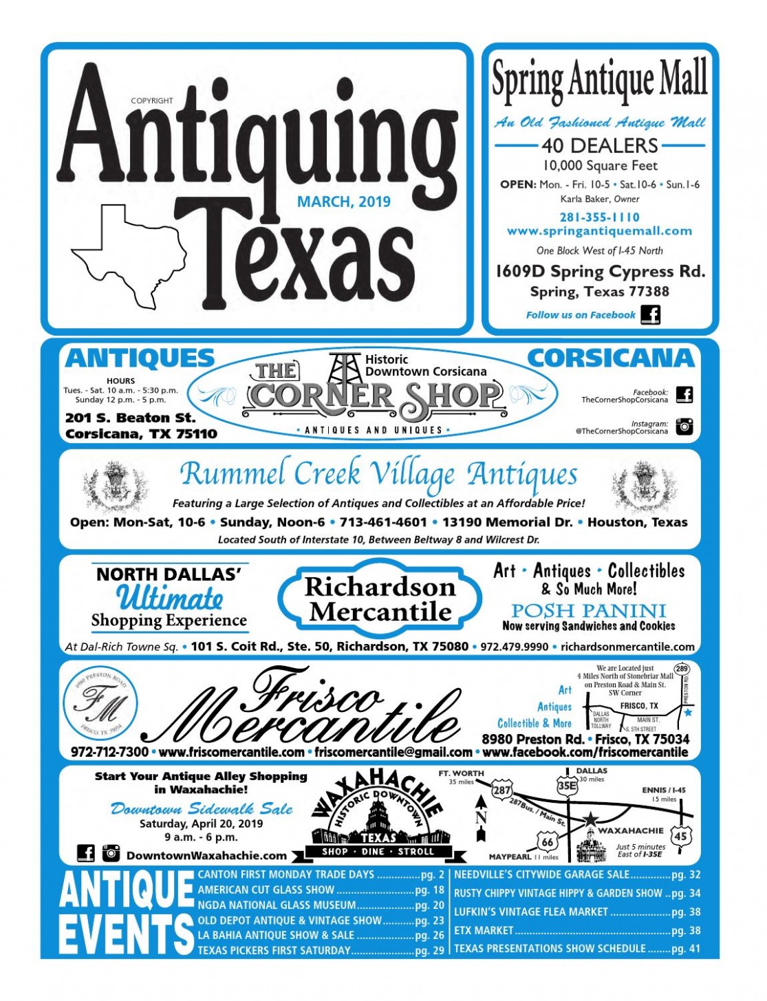 Antiquing Texas March 9 By Antiquing Texas Issuu Annie Sloan Chalk Paint Tyler Tx