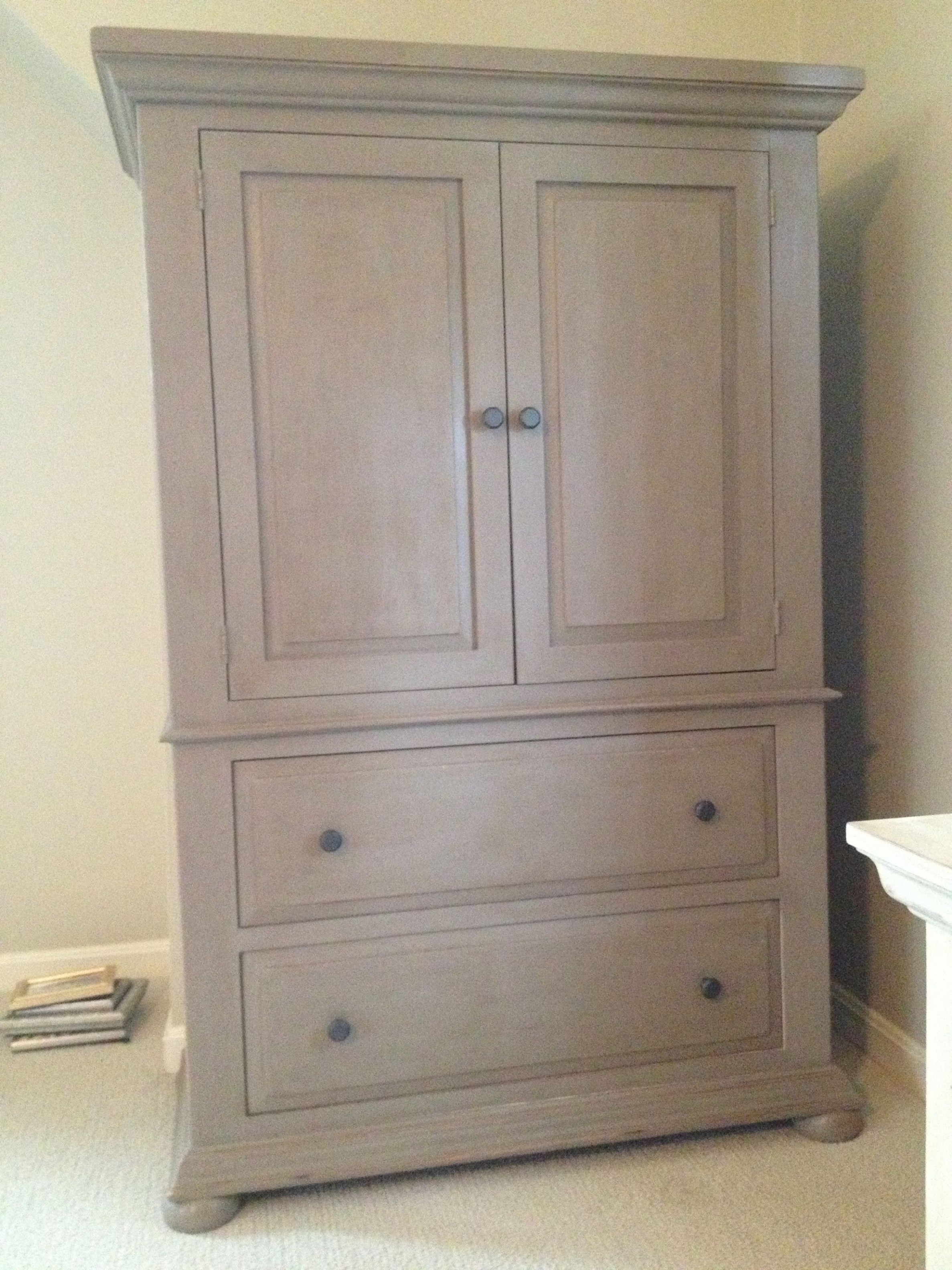 Armoire I Painted With Annie Sloan Chalk Paint In Coco. Finished ..