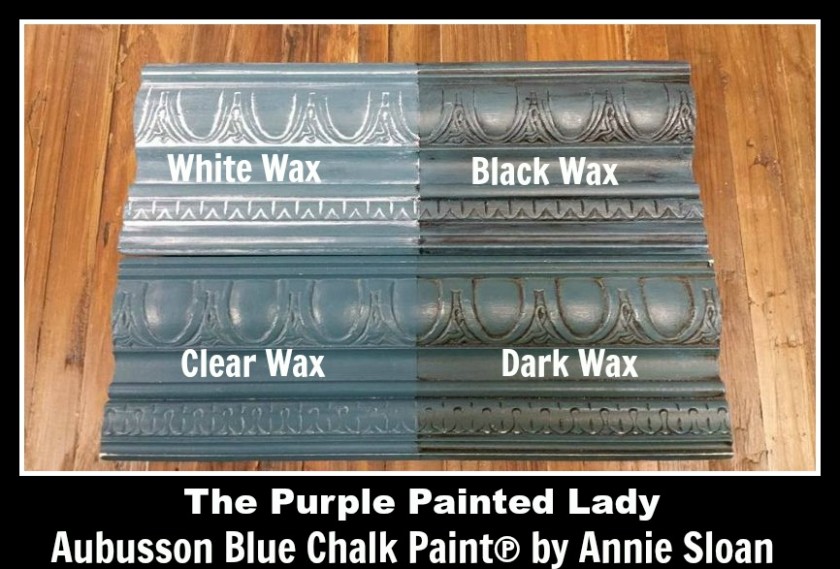 Aubusson Blue Chalk Paint®, Graphite Wash And Black Wax ..