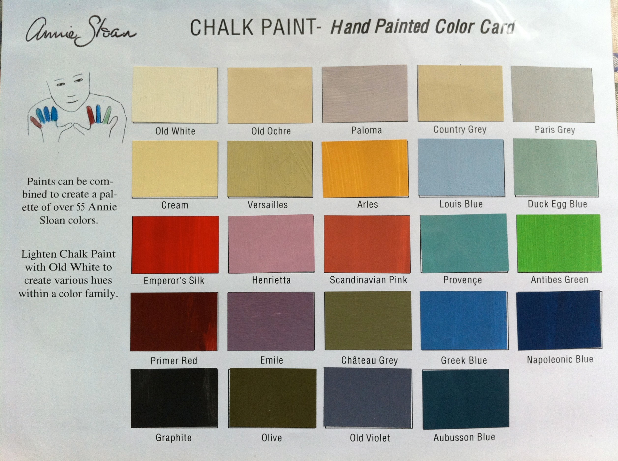 Aubusson Blue!! | Deeplysouthernhome Annie Sloan Chalk Paint Sample Colors