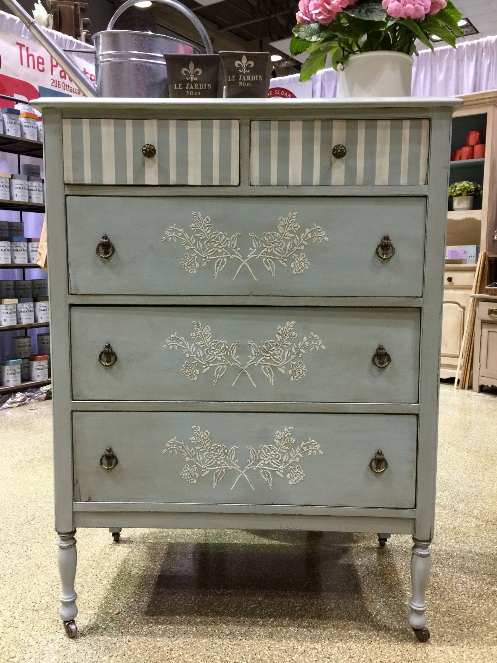 Beautiful In Duck Egg Chalk Paint™ By Annie Sloan. Textured ..