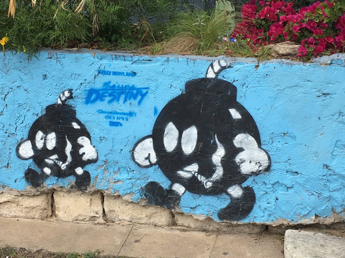 Bet Responds To Sxsw Graffiti Campaign In East Austin Where To Buy Chalk Paint In Austin Tx