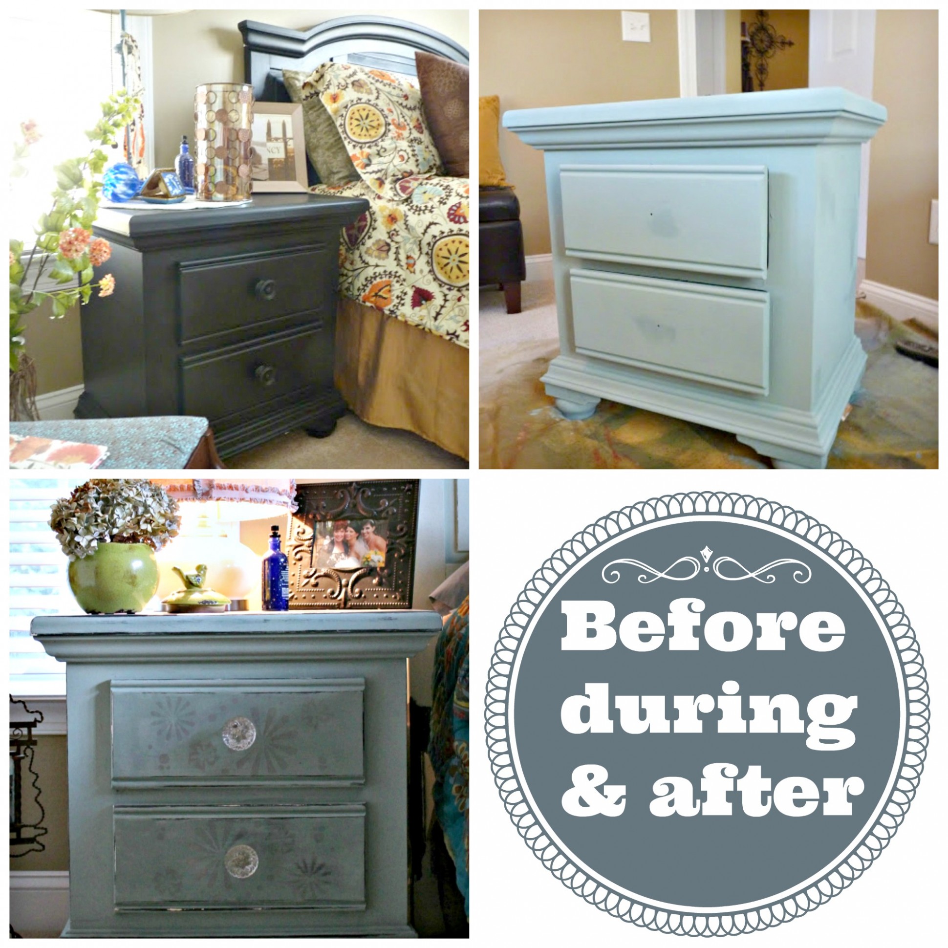 Black Furniture Painted Duck Egg Blue With Annie Sloan ..