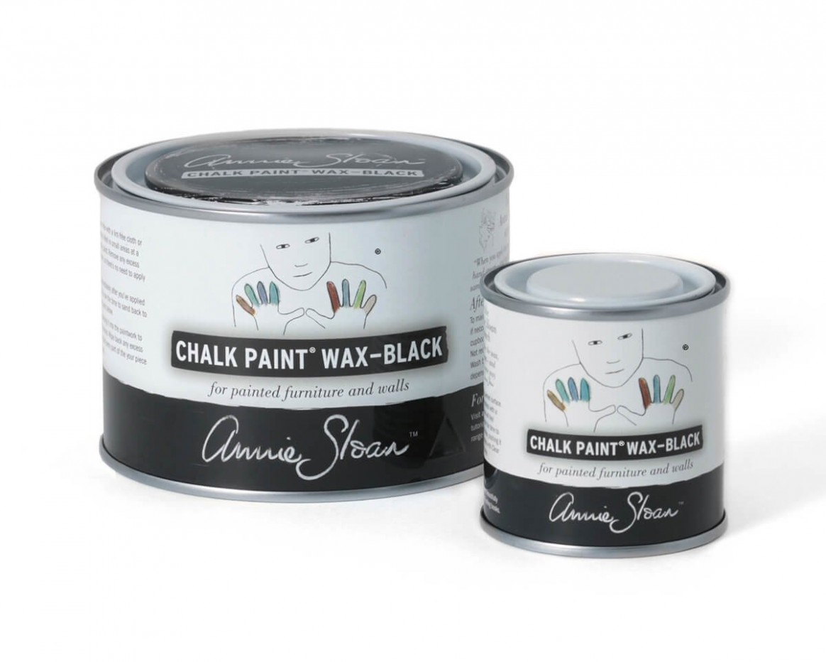 Black Wax By Annie Sloan Chalk Paint® Annie Sloan Chalk Paint Graphite With Black Wax