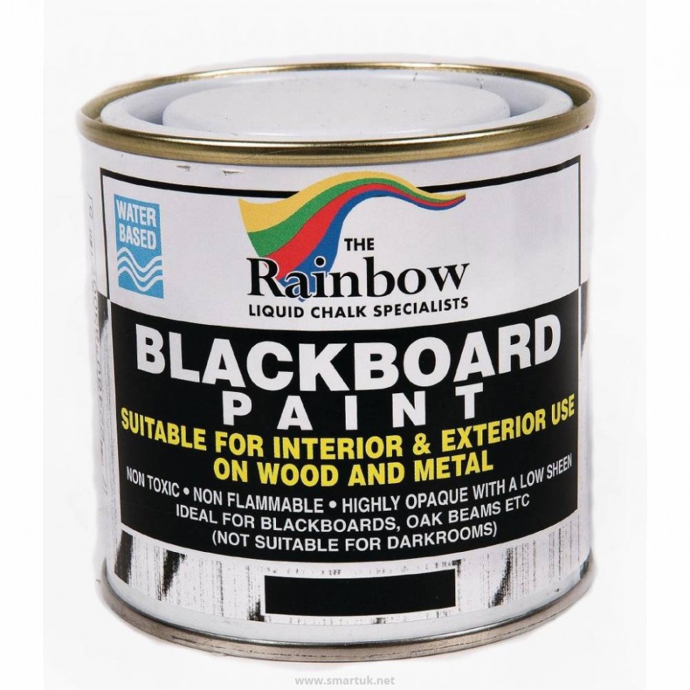 Blackboard Paint Black 8ml Can You Paint Over Gl With Chalk Paint