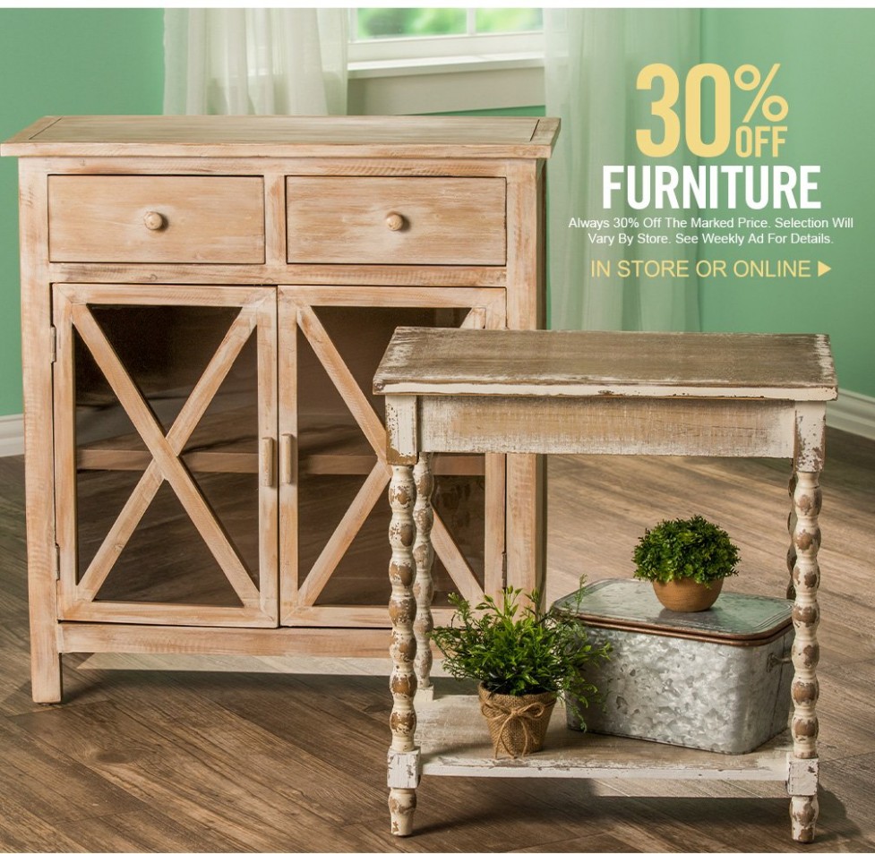Bring Farmhouse Home Hobby Lobby Email Archive Hobby Lobby Furniture Online